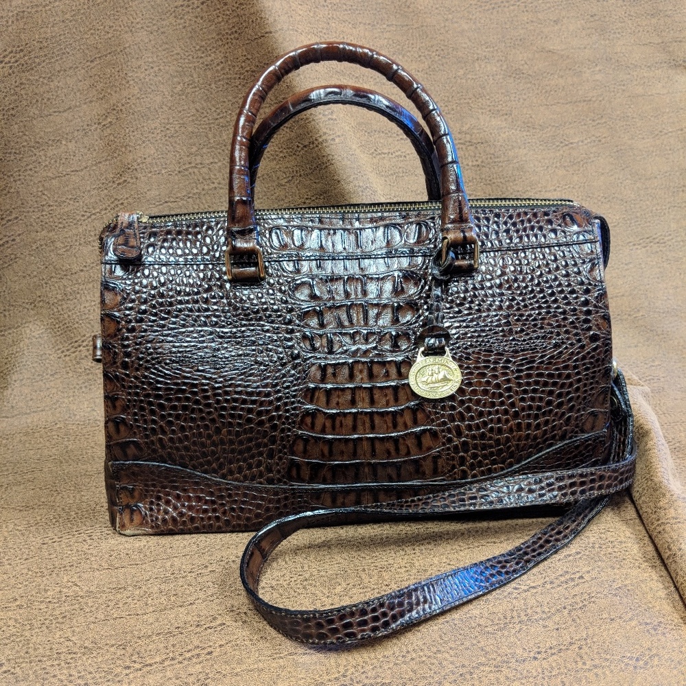 Brahmim leather purse